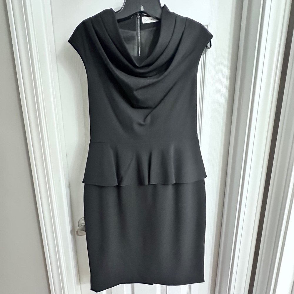 Calvin Klein Black Sheath Dress